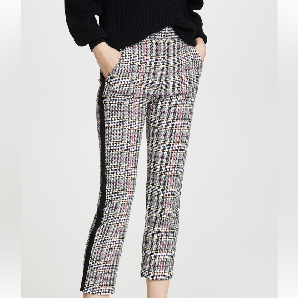 Veronica Beard NWT plaid Gemini pants in size 0
